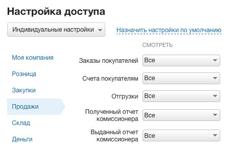 Kirish cheklovlari, bo‘linmalar, filiallar